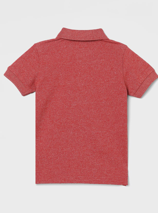 UNITED COLORS OF BENETTON Boys Solid Polo T-shirt