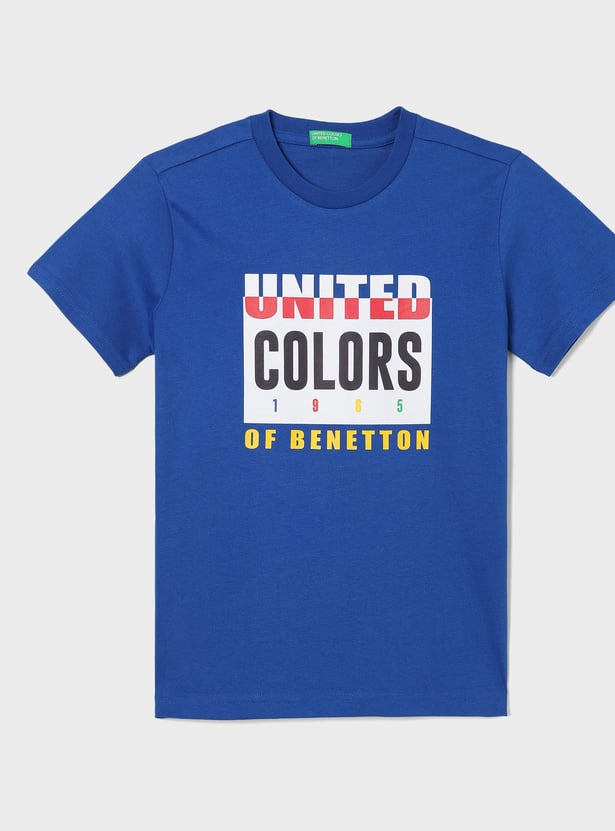 UNITED COLORS OF BENETTON Boys Printed T-shirt