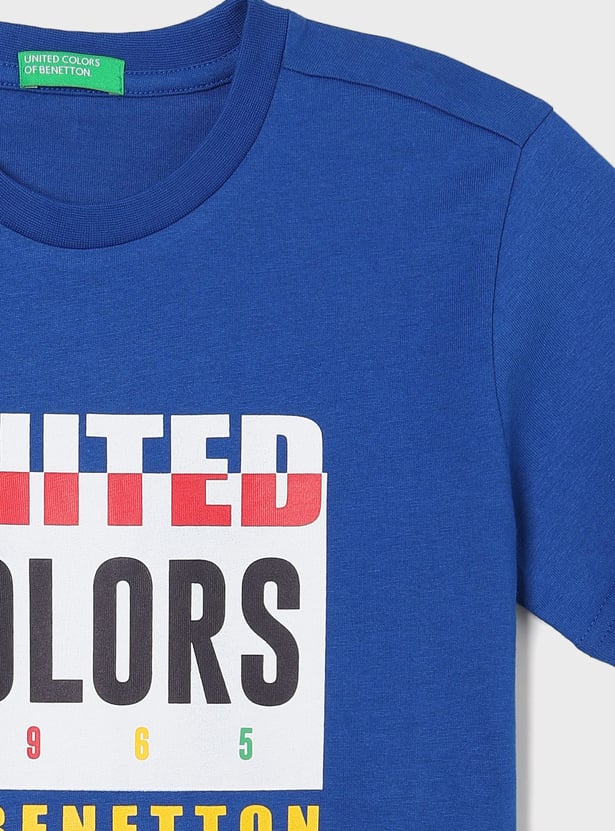 UNITED COLORS OF BENETTON Boys Printed T-shirt