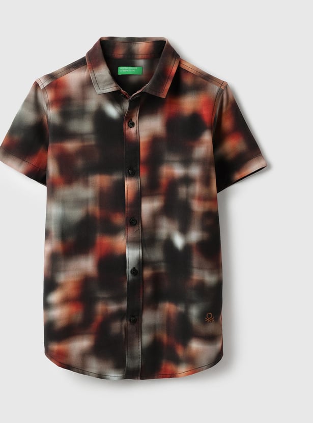 UNITED COLORS OF BENETTON Boys Printed Shirt