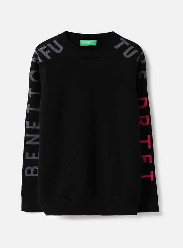 UNITED COLORS OF BENETTON Boys Printed Sweater