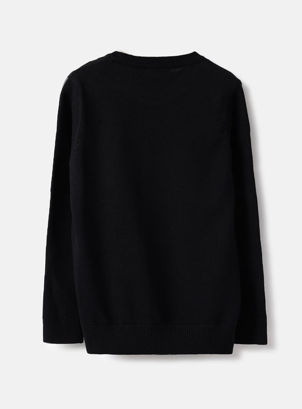 UNITED COLORS OF BENETTON Boys Printed Sweater