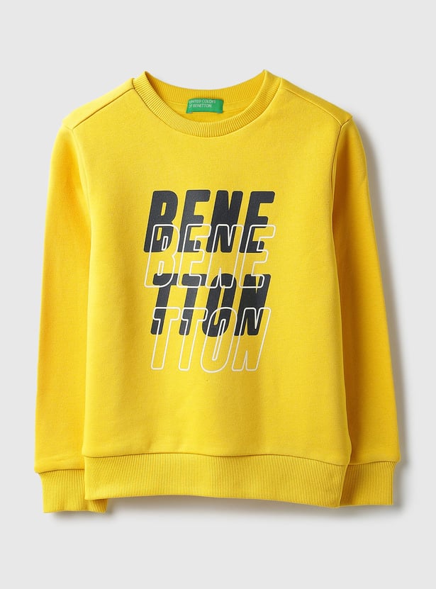 UNITED COLORS OF BENETTON Boys Printed Sweatshirt
