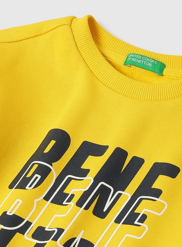 UNITED COLORS OF BENETTON Boys Printed Sweatshirt