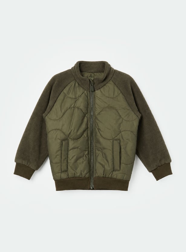 UNITED COLORS OF BENETTON Boys Quilted Bomber Jacket