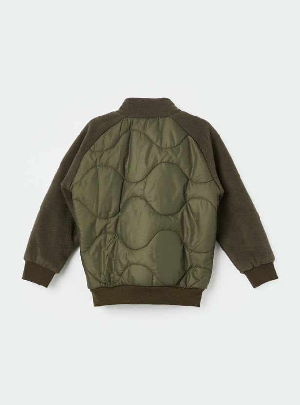 UNITED COLORS OF BENETTON Boys Quilted Bomber Jacket