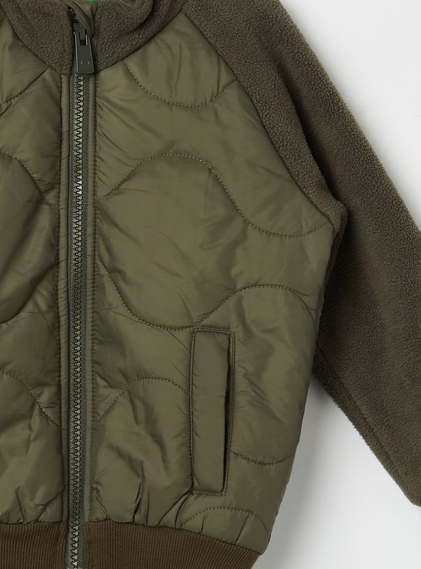 UNITED COLORS OF BENETTON Boys Quilted Bomber Jacket