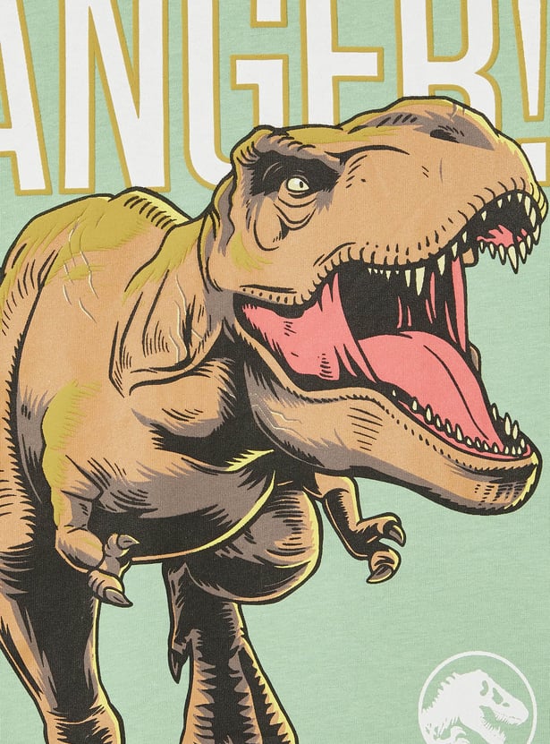 KIDSVILLE Boys Dinosaur Print T-shirt