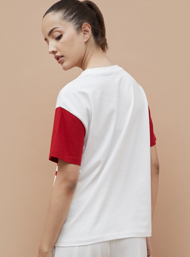 KAPPA Striped Sports T-shirt