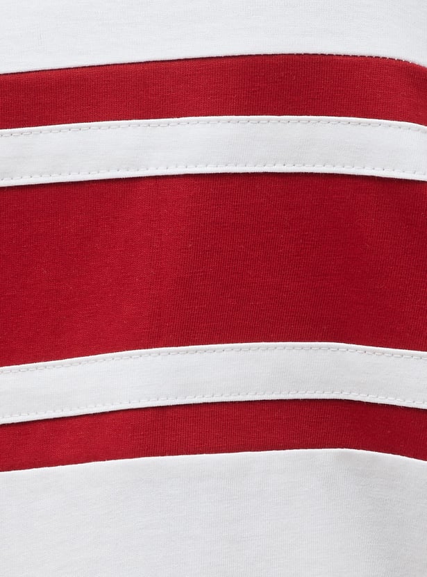 KAPPA Striped Sports T-shirt