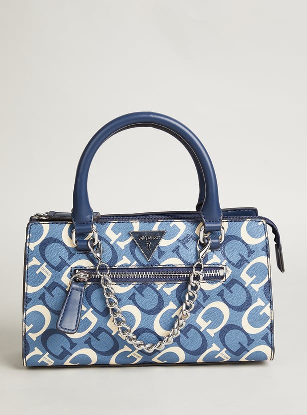 GUESS Bandera Printed Handheld Bag