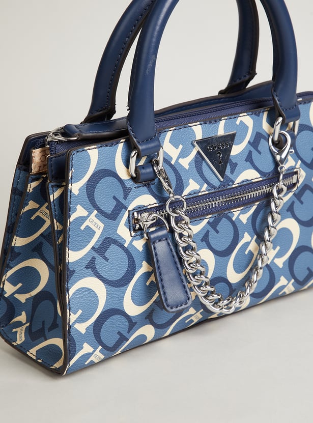 GUESS Bandera Printed Handheld Bag