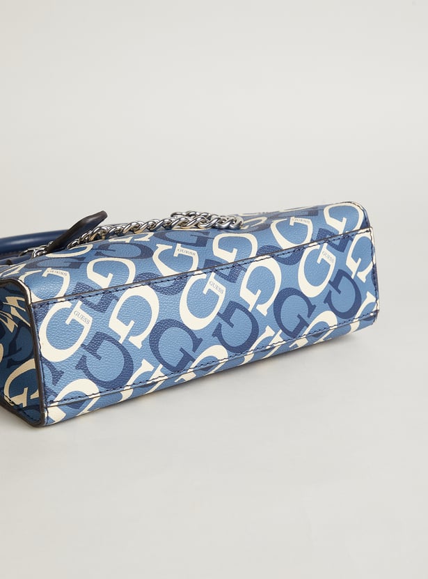 GUESS Bandera Printed Handheld Bag
