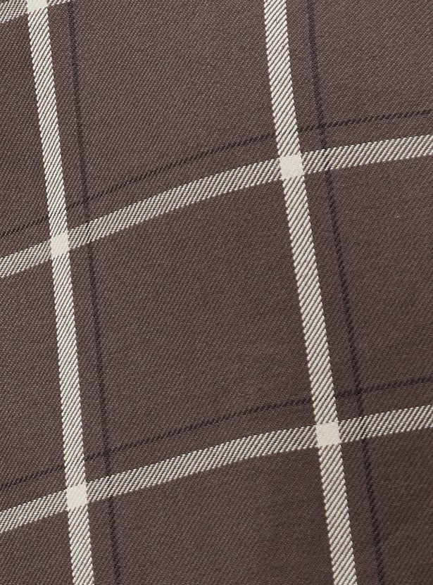 FAME FOREVER Checked Regular Fit Shirt