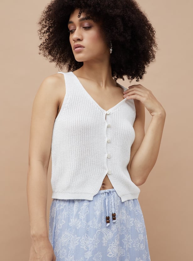 GINGER Knit Vest Top
