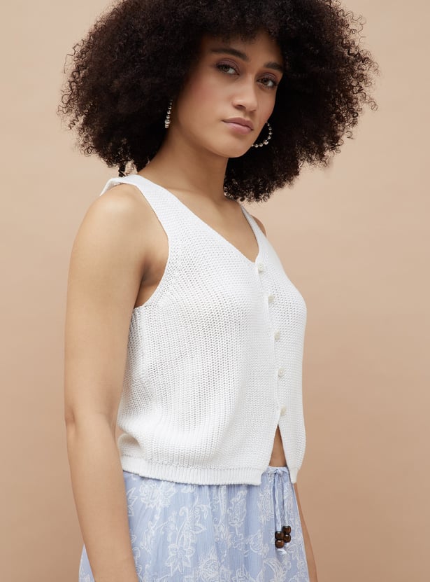 GINGER Knit Vest Top