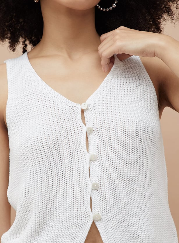 GINGER Knit Vest Top