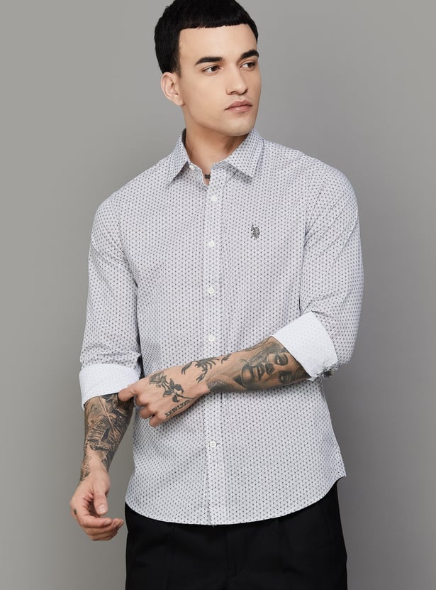 US POLO ASSN Printed Regular Fit Shirt