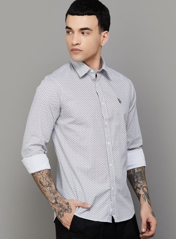 US POLO ASSN Printed Regular Fit Shirt