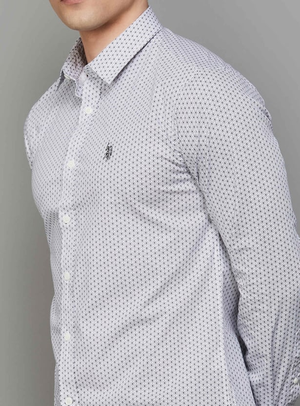US POLO ASSN Printed Regular Fit Shirt