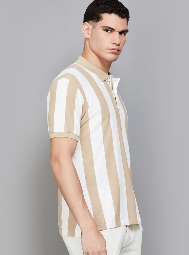 US POLO ASSN Striped Polo T-shirt