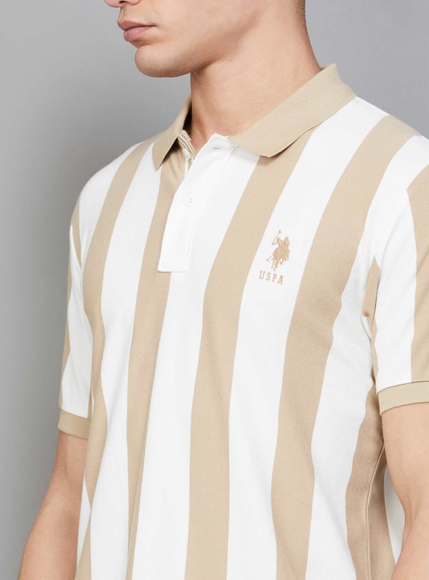 US POLO ASSN Striped Polo T-shirt