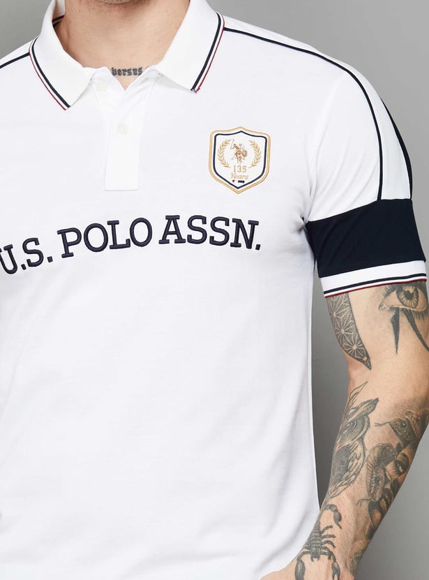 US POLO ASSN Printed Polo T-shirt