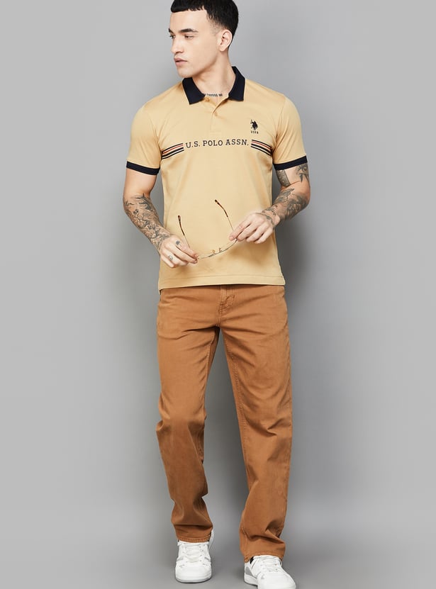US POLO ASSN Printed Polo T-shirt