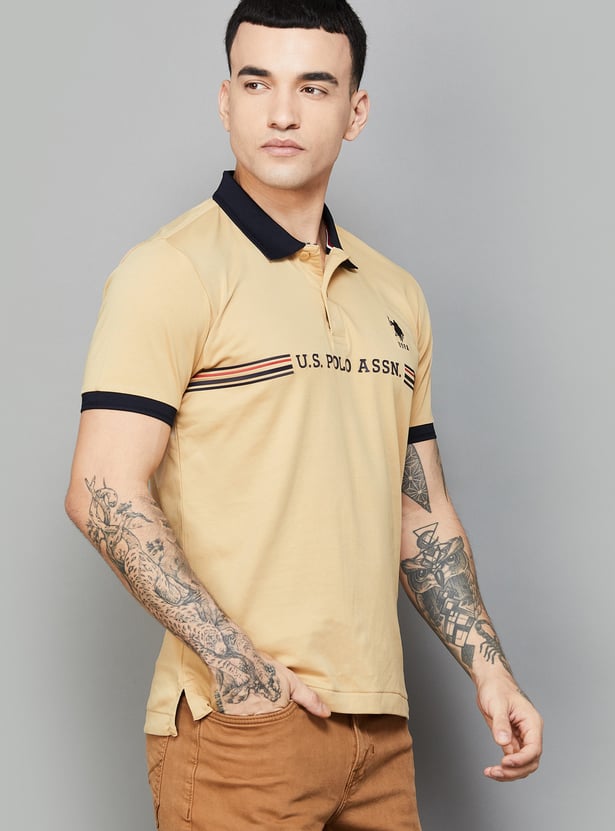 US POLO ASSN Printed Polo T-shirt