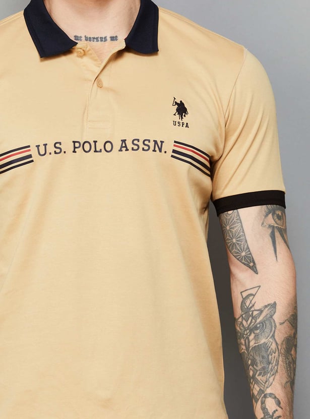 US POLO ASSN Printed Polo T-shirt