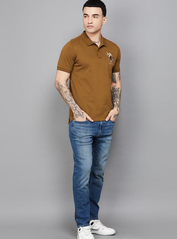 US POLO ASSN Embroidered Polo T-shirt