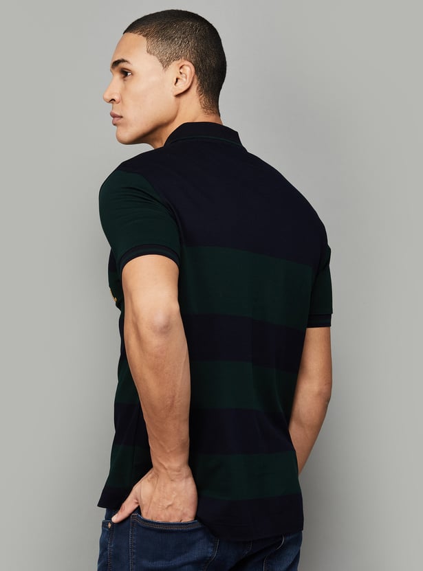 US POLO ASSN Striped Polo T-shirt