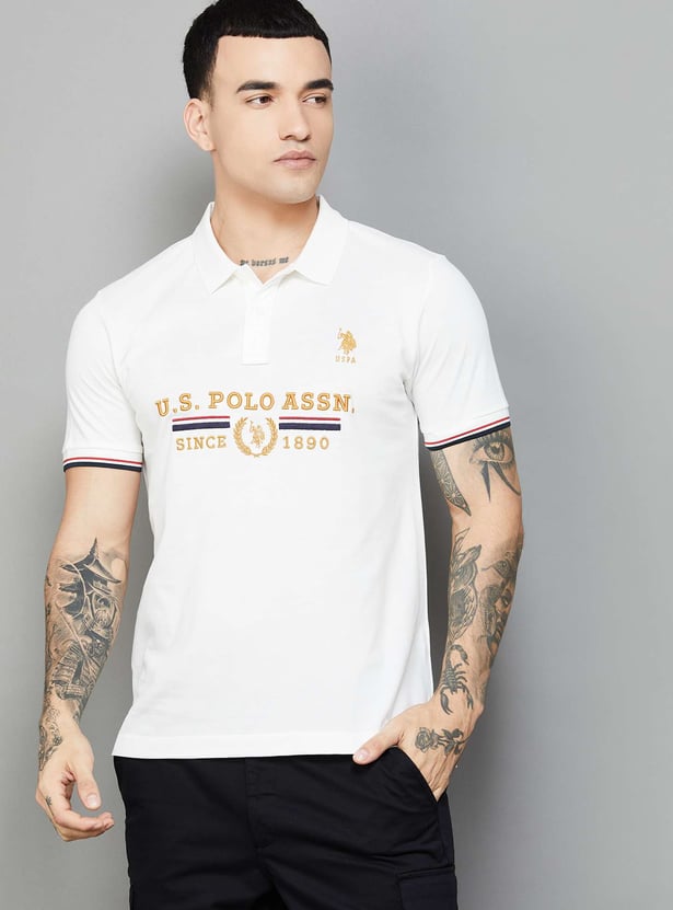 US POLO ASSN Embroidered Polo T-shirt