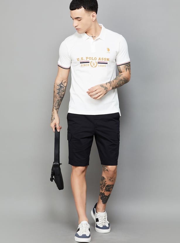 US POLO ASSN Embroidered Polo T-shirt