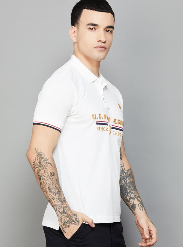 US POLO ASSN Embroidered Polo T-shirt