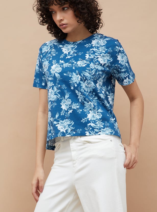 COLOUR ME Floral Print Top
