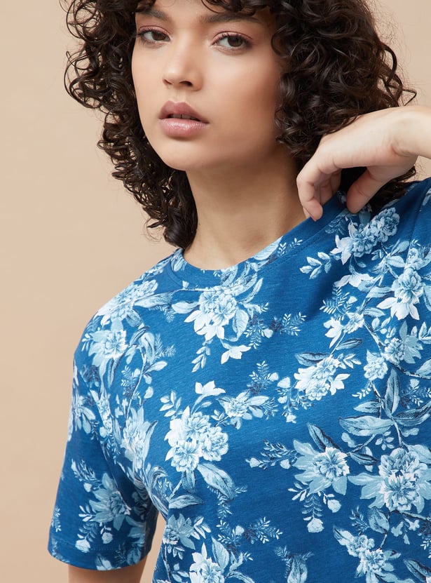 COLOUR ME Floral Print Top