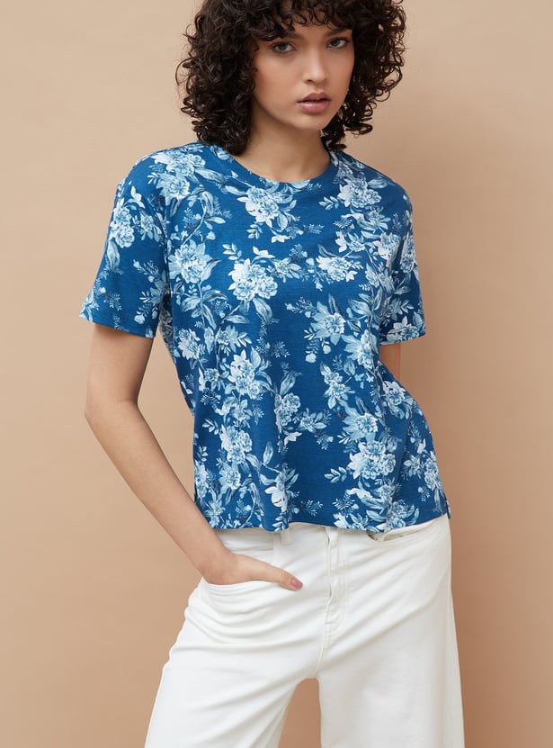 COLOUR ME Floral Print Top