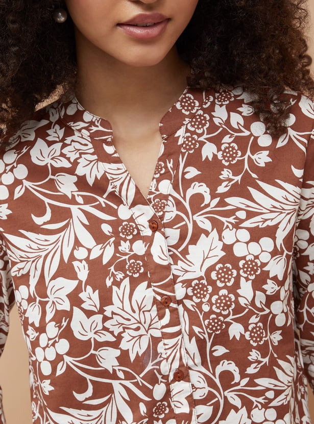 COLOUR ME Floral Print Top