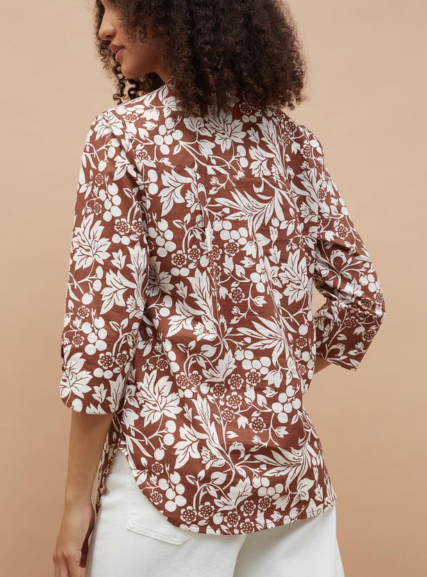 COLOUR ME Floral Print Top