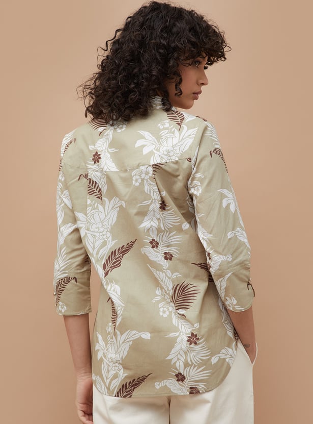 COLOUR ME Floral Print Shirt