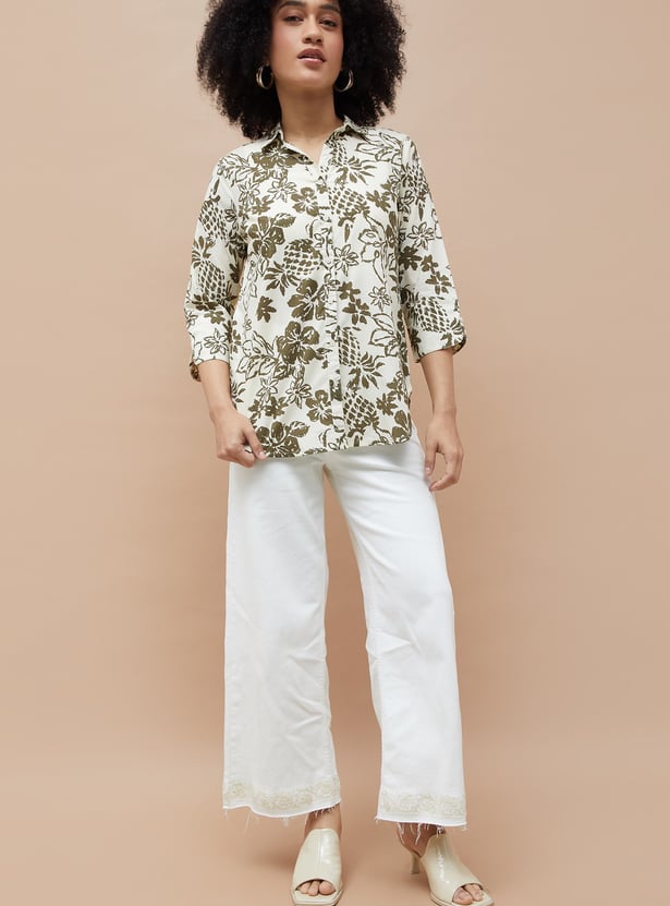 COLOUR ME Floral Print Tunic