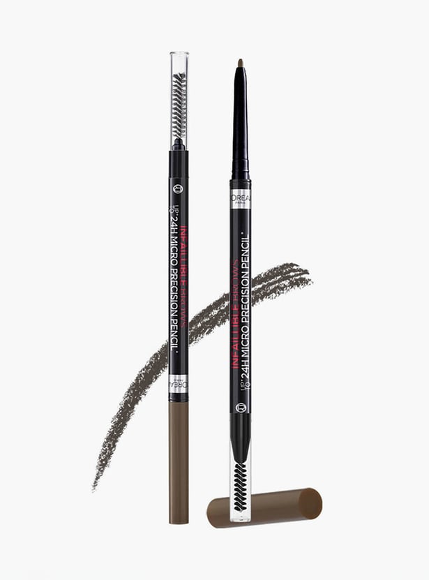 LOREAL PARIS Infallible Brows Upto 24H Micro Precision Pencil - 1.0 Ebony - 1 g
