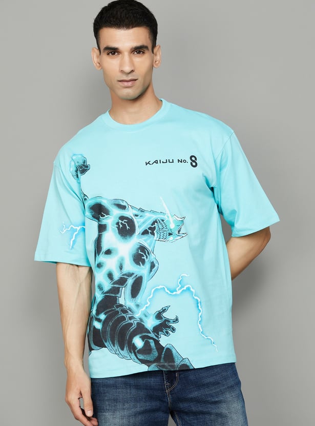 CELIO Kaiju No 8 Graphic Print T-shirt