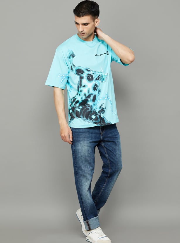 CELIO Kaiju No 8 Graphic Print T-shirt