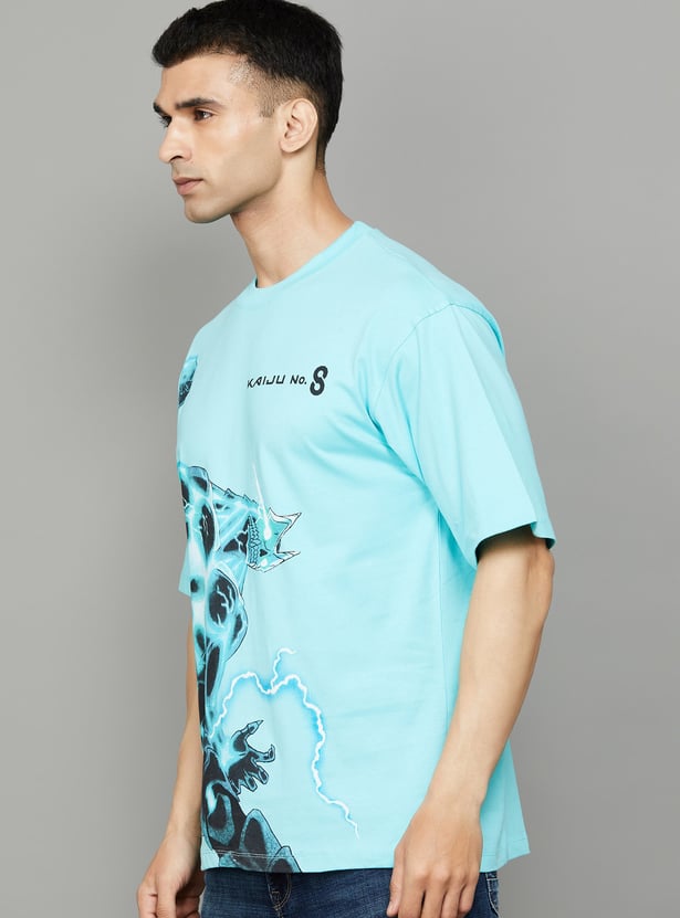 CELIO Kaiju No 8 Graphic Print T-shirt