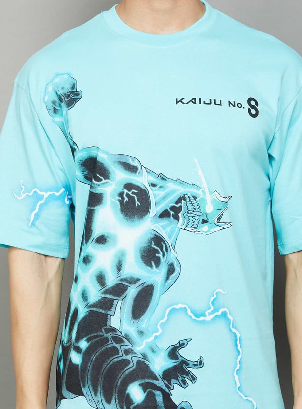 CELIO Kaiju No 8 Graphic Print T-shirt