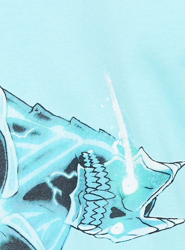 CELIO Kaiju No 8 Graphic Print T-shirt
