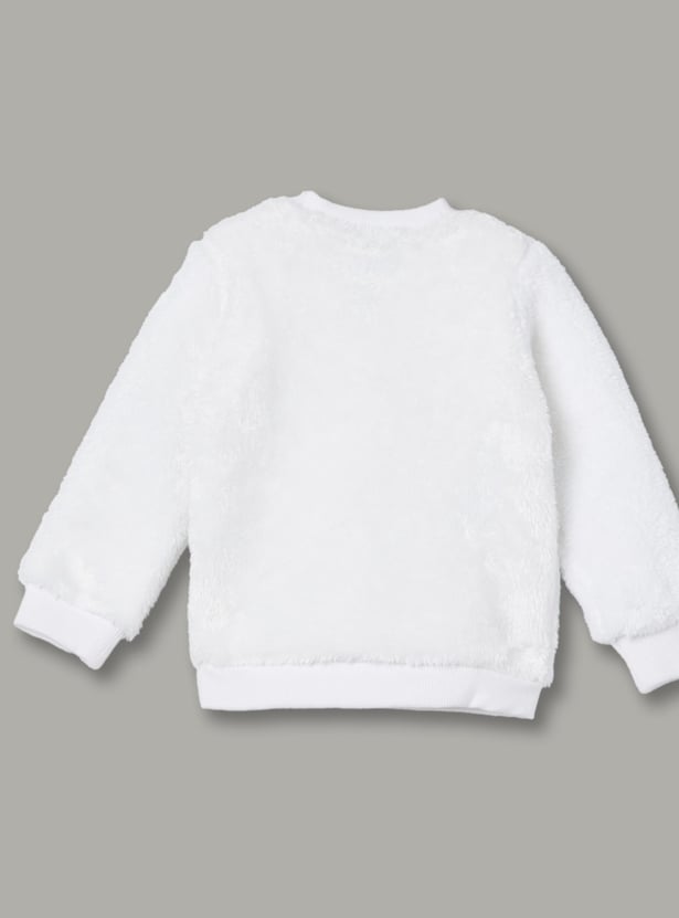 JUNIORS Girls Fairy Print Sweatshirt