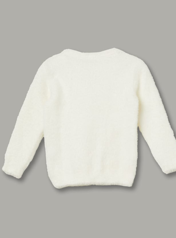 JUNIORS Girls Embellished Sweater